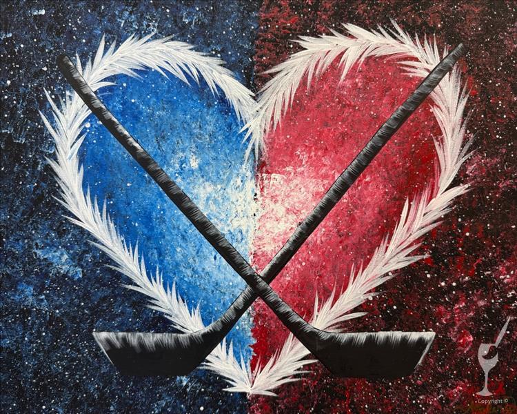 Book Club Paint Party - When Rivalry Ends