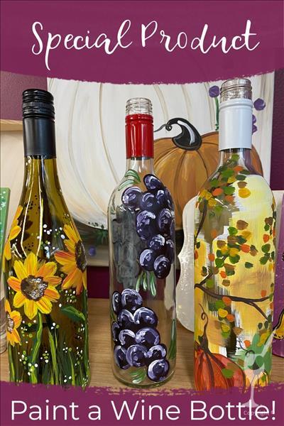 Design and Paint Your Wine Bottle