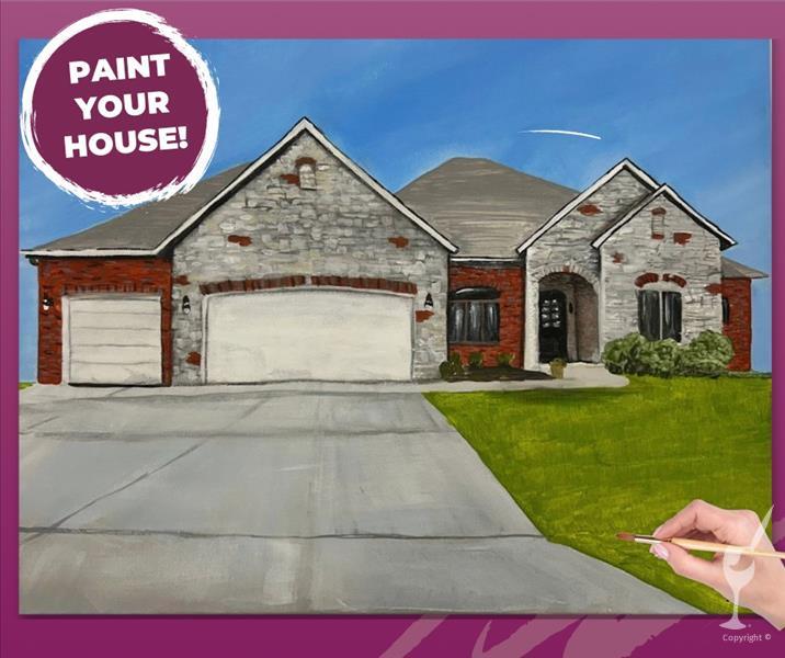 Paint Your House Workshop- Presketched