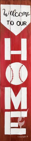 NEW! PERSONALIZE! WELCOME TO OUR HOME PORCH LEANER