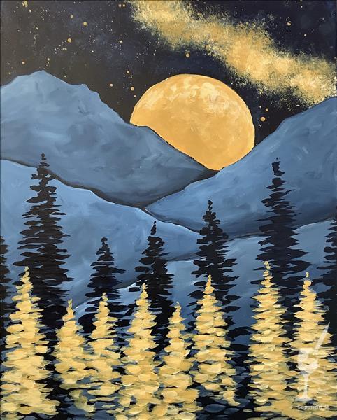 Blue Mountains Gold Moon