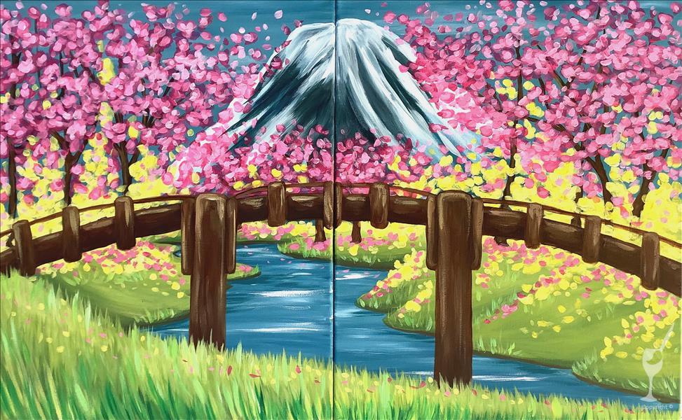 Cherry Blossom Bridge  - Set