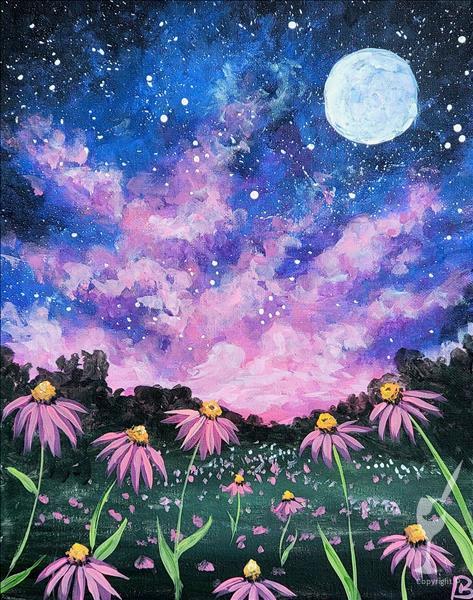 FREE Mimosas - Cosmic Flower Field!