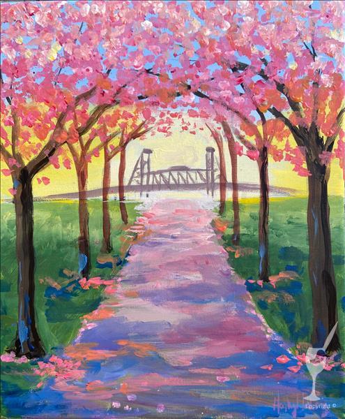 Cherry Blossom Week! Hawthorne Bridge Blossoms