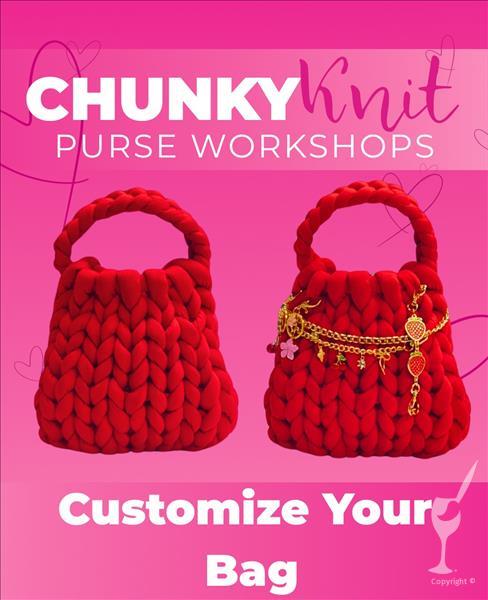 Chunky Knitted Purse Workshop: Customize Your Bag