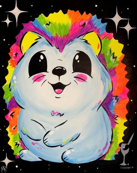 KIDS *5 & Up CAMP *Frankly Colorful Hedgehog