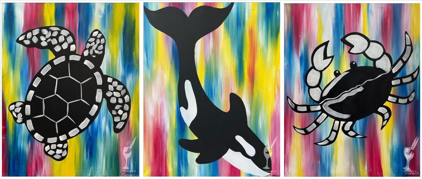 Family Fun! Pick Your Rainbow Sea Animal! Ages 6+