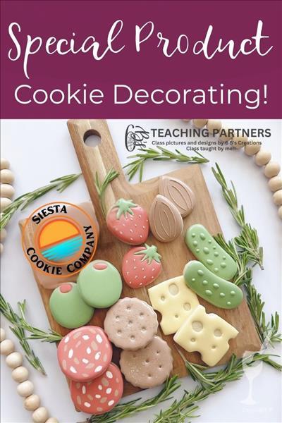 Make sure candle and decorate cookies