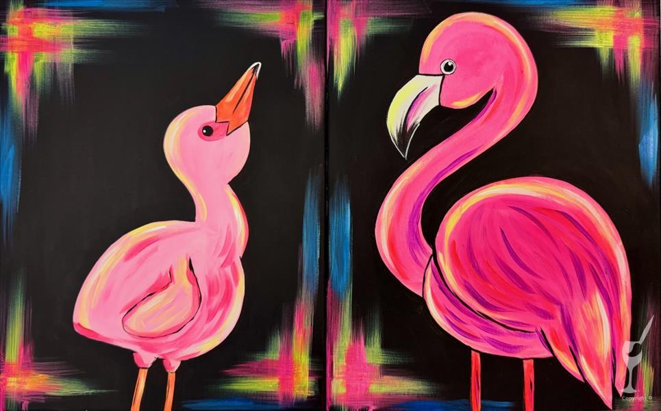 Mommy & Me Flamingo Time