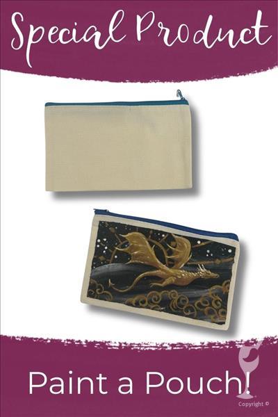 FAMILY DAY: Paint Your Own Pouch! (9+)