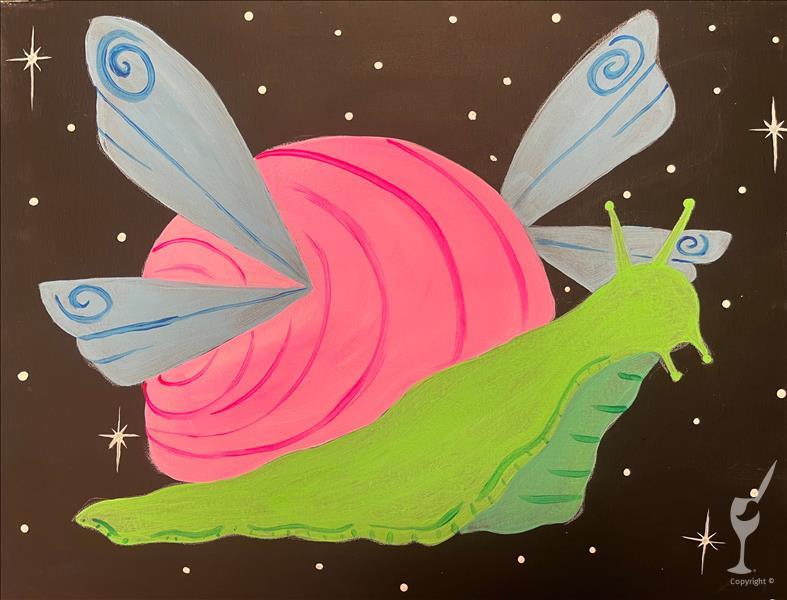 All Ages ($36) Neon Butterfly Snail