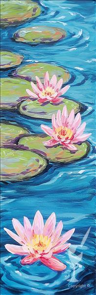 NEW ART - Lily Pad Pond 18+