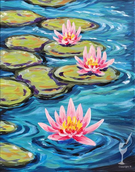 Lily Pad Pond  *New Art*