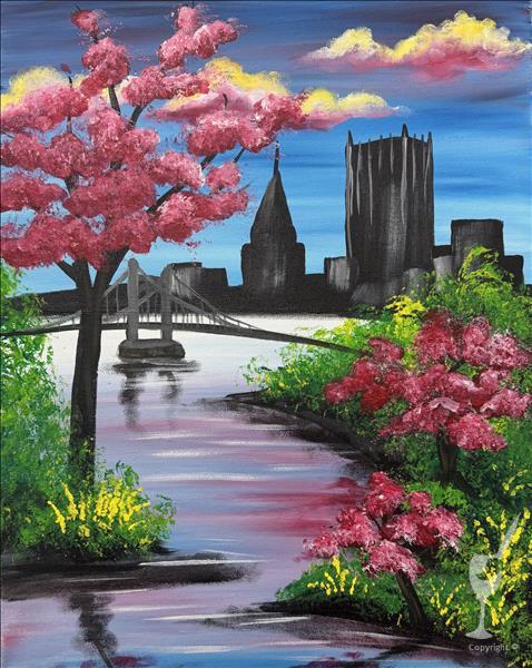 Steel City in Bloom (NEW ORIGINAL ART!)