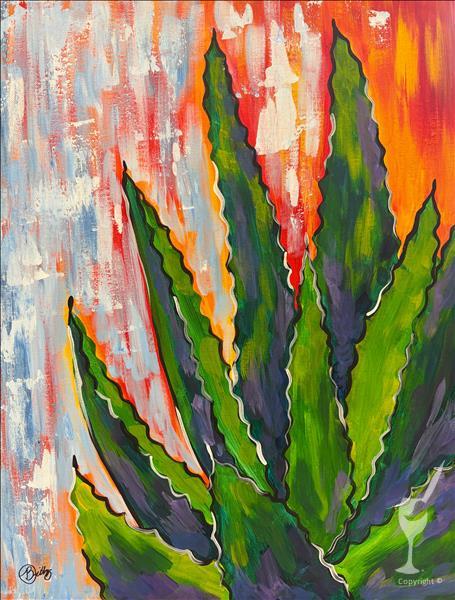 Abstract Agave