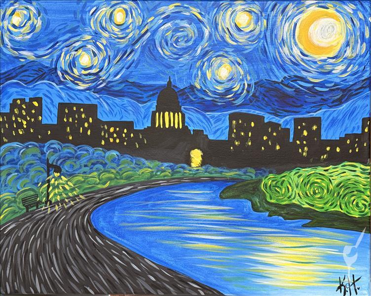 Van Gogh Boise - BOGO Glass of Wine 21+