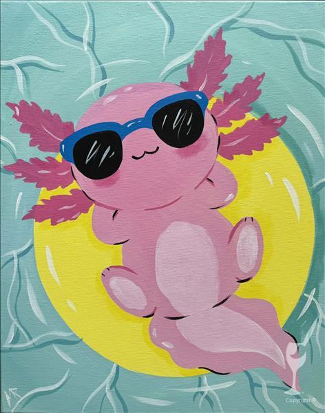 *Ages 6+ KIDS CAMP* Relax-alotl & Rock Painting