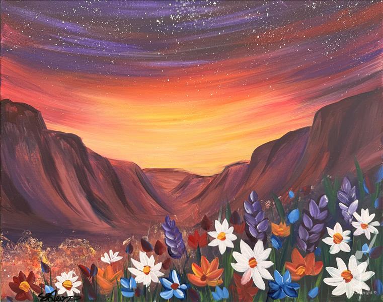 Fresh Art Friday ~ Cosmic Canyon ~ DIY Candle