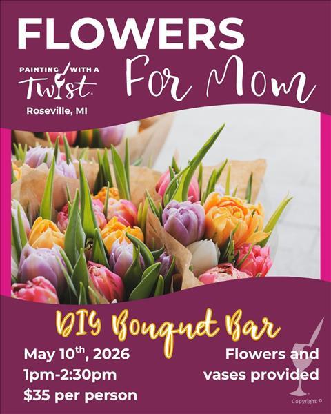 DIY Flower Bouquet for Mom