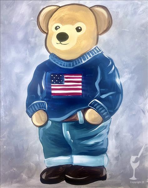 NEW! Vintage Bear [Presketched]