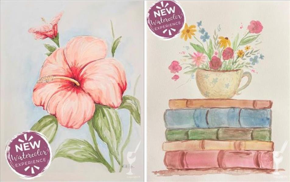 New Experience-Watercolor Painting-Choose Your Fav