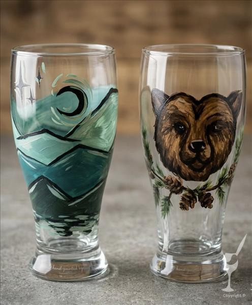 Father's Day Paint a Pilsner Set at Nicolo's Pizza