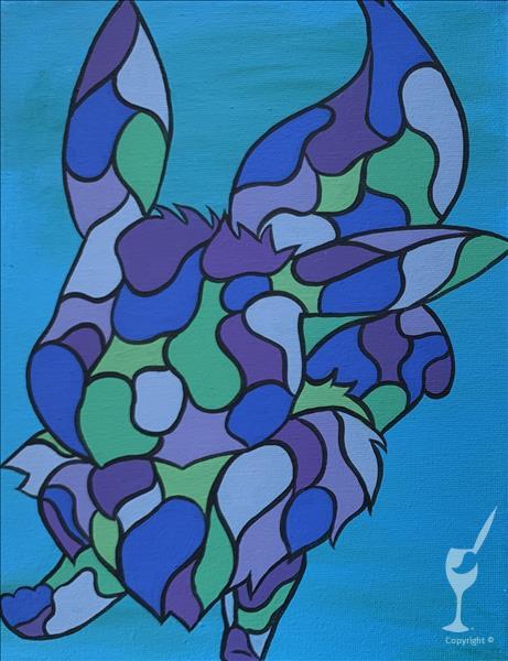 Mosaic Monsters - Blue