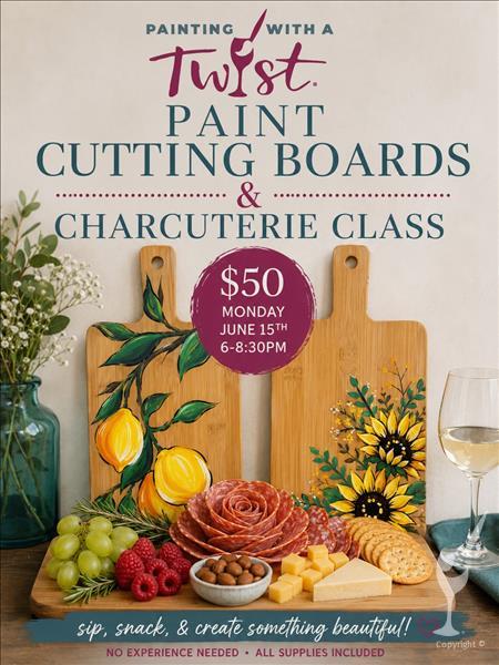 Sip, Paint & Charcuterie!!