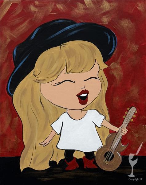 TWEEN THING ~ Pop Caricatures (Pop Star & Guitar)