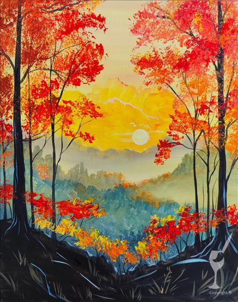 Add a DIY Scented Candle | An Autumn Mountain!