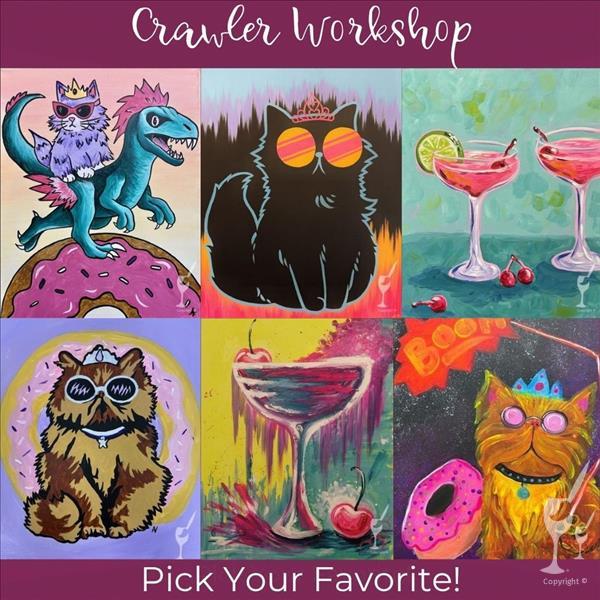 SELF GUIDED WORKSHOP! ADD A DIY CANDLE!