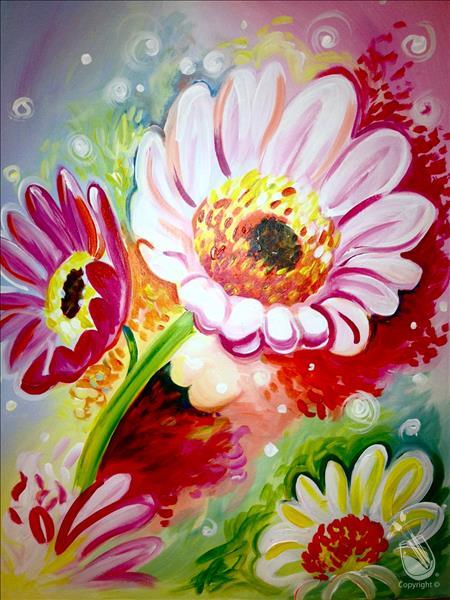 How to Paint Summer Flowers