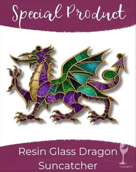Book Lovers Dragon Stained Glass Event