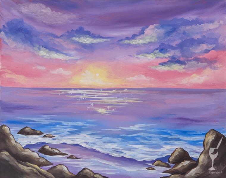 NEW Lavender Beach - Upgrade for Glitter option