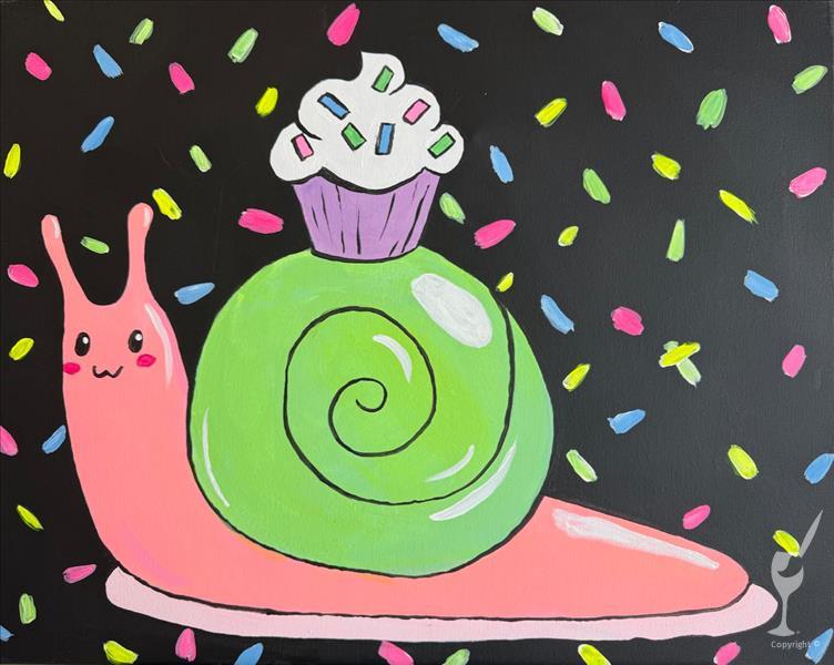 Cupcake Snail - ALL AGES