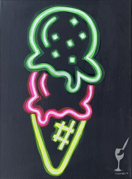 Neon Summer - Ice Cream (6+)