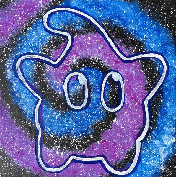 Kids/Family Blacklight Painting Class