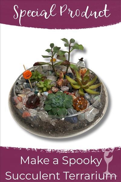 Make a Spooky Succulent Terrarium! (10+)