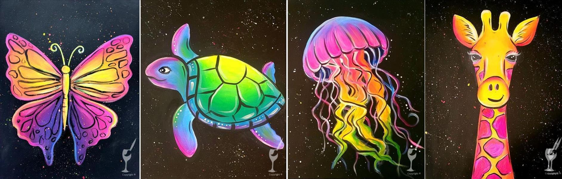 All Ages! Glow Animals Set | Add DIY Fall Candles!
