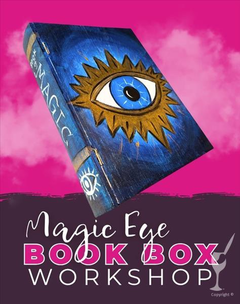 Magic Eye Wooden Book Box *Workshop*