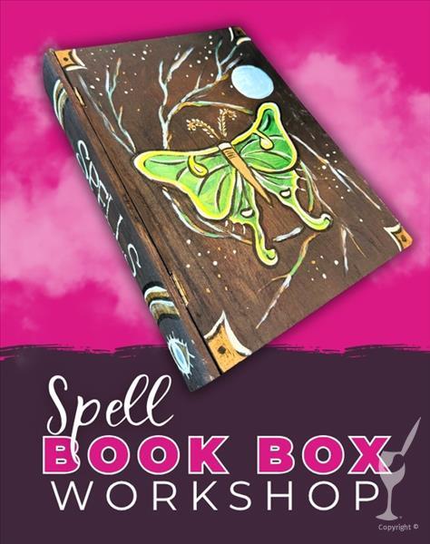 Spell Wooden Book Box *Workshop*