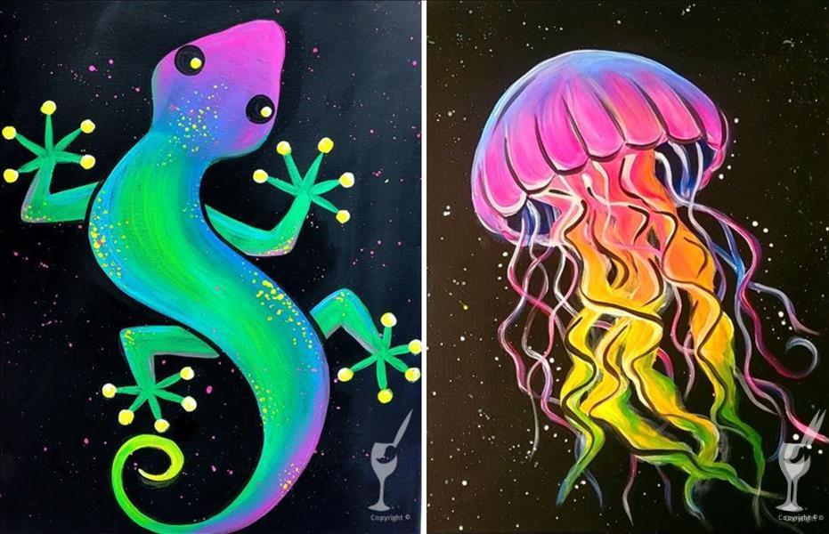 Glow Animals - Jellyfish or Gecko