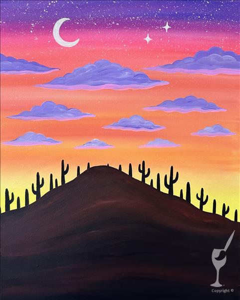 Family Friendly Bright Desert Night