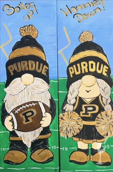 Purdue Pair - Game Day Gnomes
