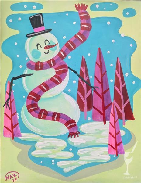 A Very Retro Christmas *Add a DIY Winter Candle