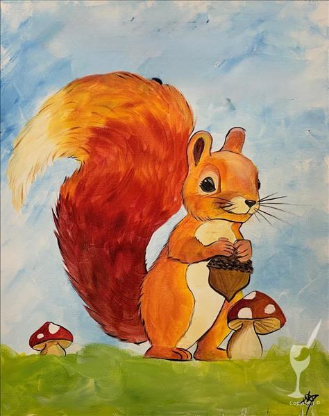 Nutty by Nature (Pre-Sketched!)