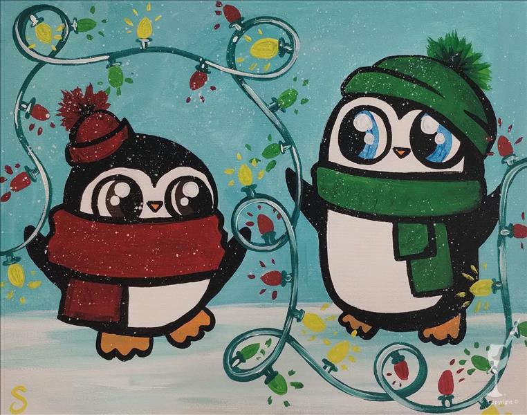 8+ NEW SILLY PENGUIN FRIENDS! *ADD A DIY CANDLE!