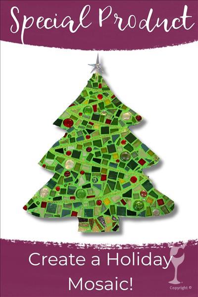 Mosaic Christmas Tree Workshop! (12+)