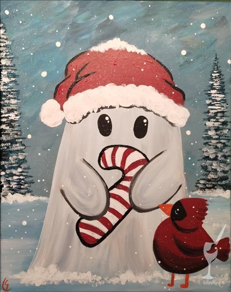 Candy Cane Boo