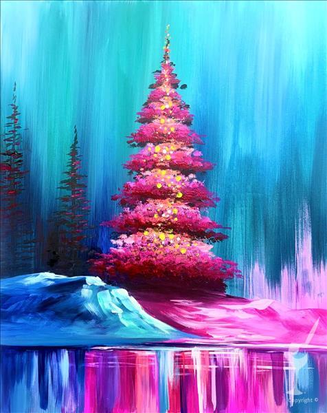 NEW! GLOWING HOLIDAY FOREST!  *ADD A DIY CANDLE!